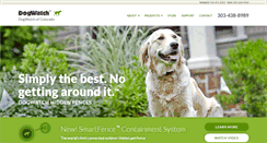 Desktop Screenshot of dogwatchco.com