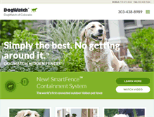 Tablet Screenshot of dogwatchco.com